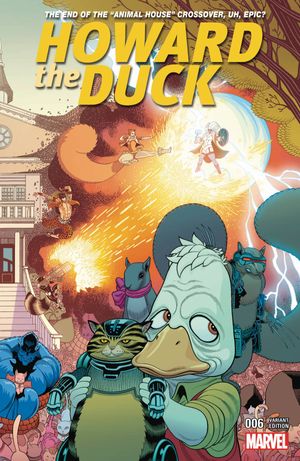 Howard The Duck #6 (Moore Connect B Variant)