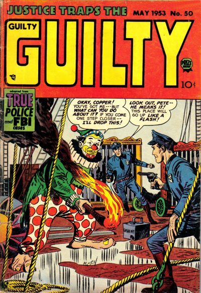 Justice Traps the Guilty #50 Comic