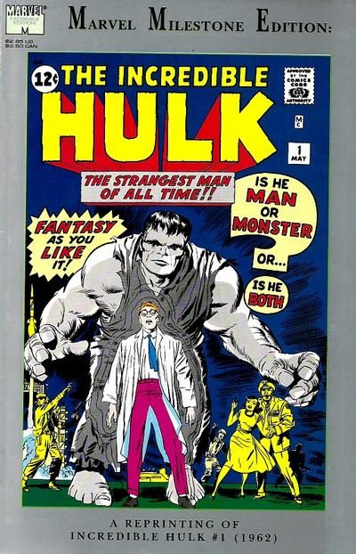 Marvel Milestone Edition #Incredible Hulk (1) Comic