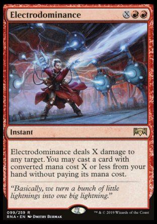 Electrodominance (Ravnica Allegiance) Trading Card