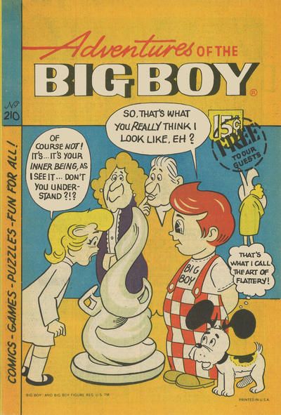 Adventures of Big Boy #210 Comic