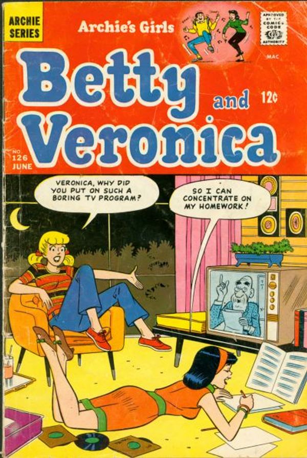Archie's Girls Betty and Veronica #126
