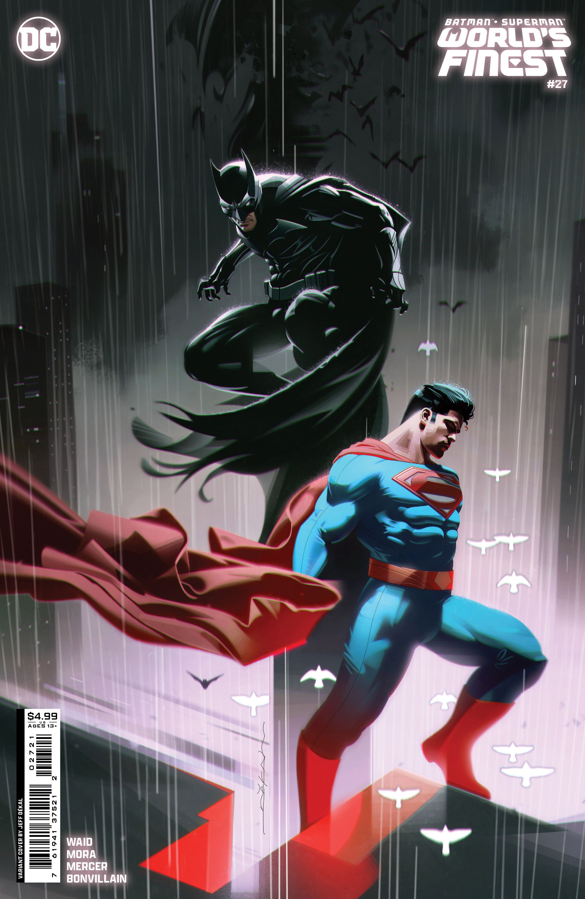 Batman / Superman: World's Finest #27 (Cvr B Jeff Dekal Card Stock Variant) Comic
