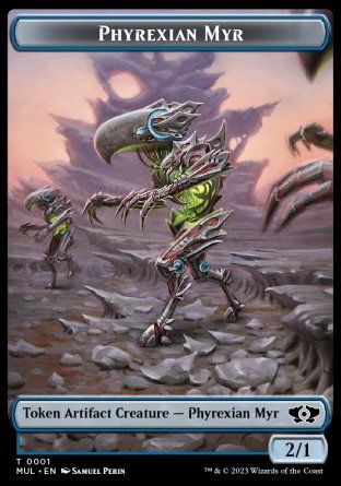 Phyrexian Myr (Multiverse Legends) Trading Card