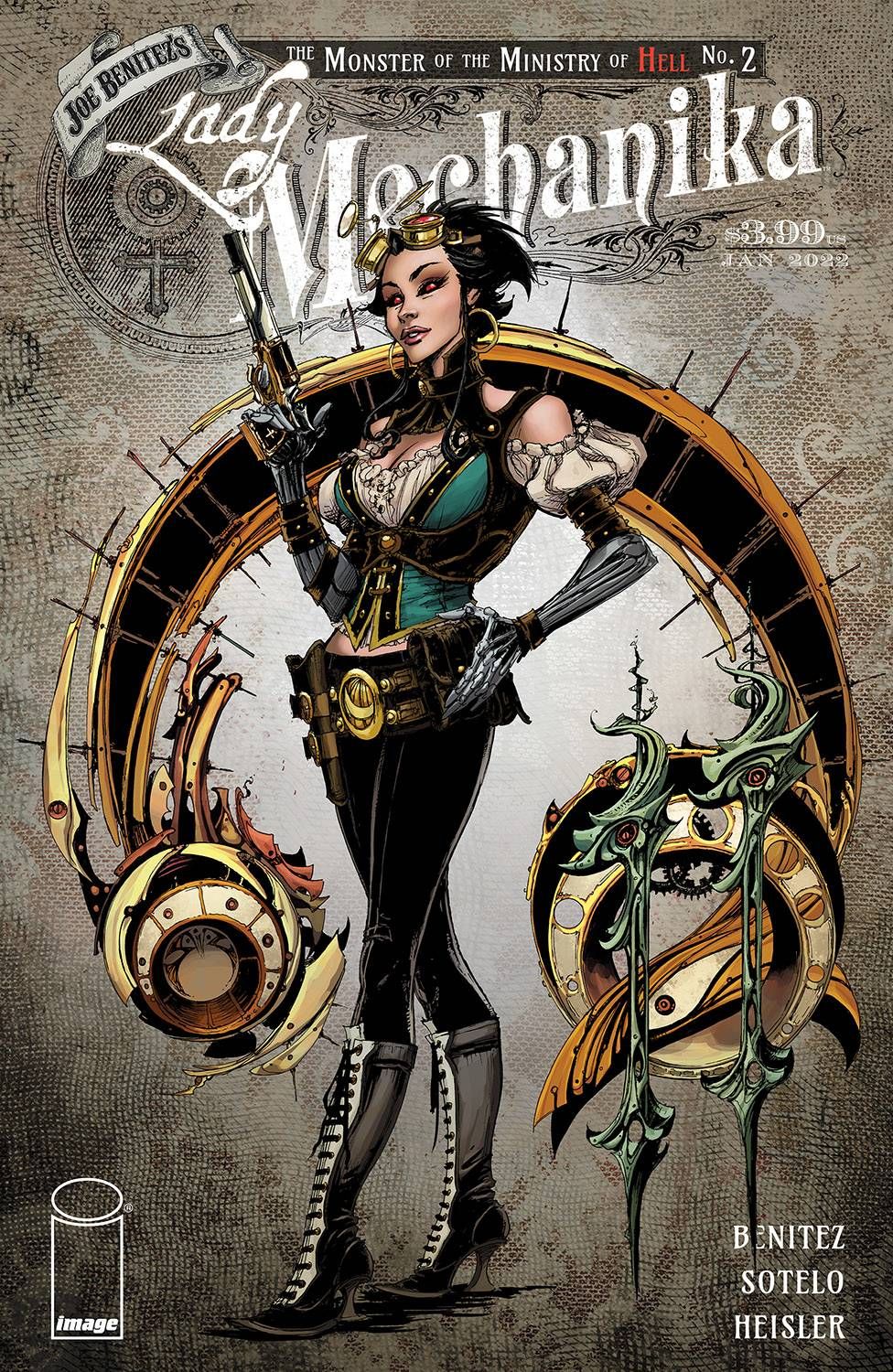 Lady Mechanika: The Monster of the Ministry of Hell #2 Comic
