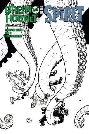 Green Hornet 66 Meets Spirit #4 (Cover B 10 Copy Cover)