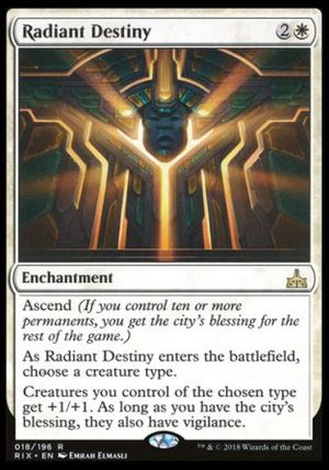 Radiant Destiny (Rivals of Ixalan)