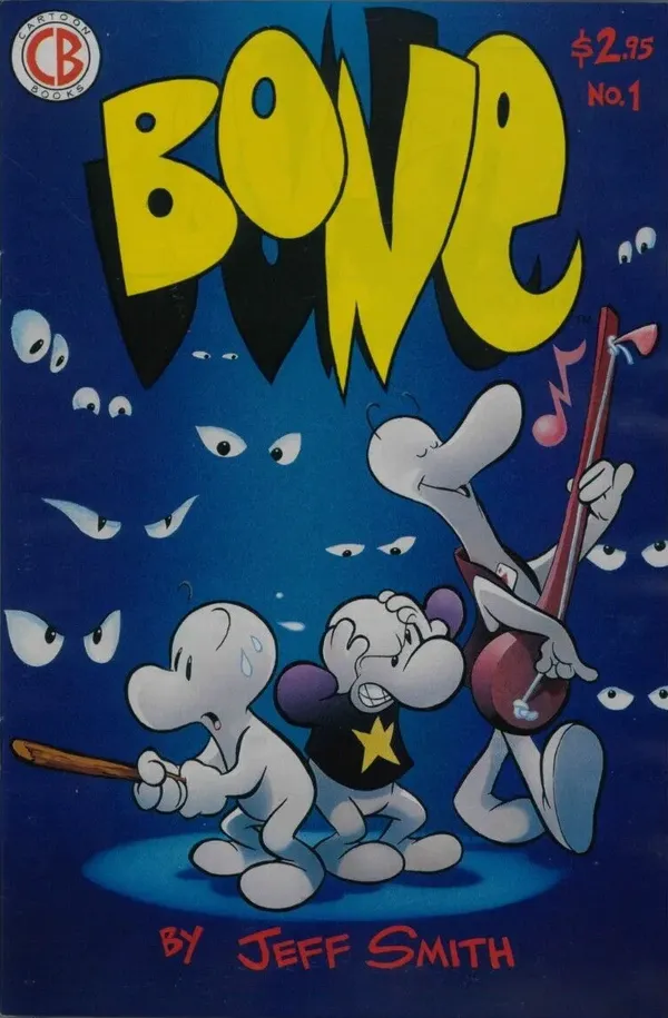 Bone #1 (Yellow Logo)(4th Printing) Value - GoCollect (bone-1-yellow ...