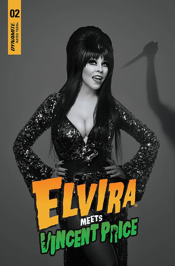 Elvira Meets Vincent Price #2 (Cover E 10 Copy Cover Photo B&w)