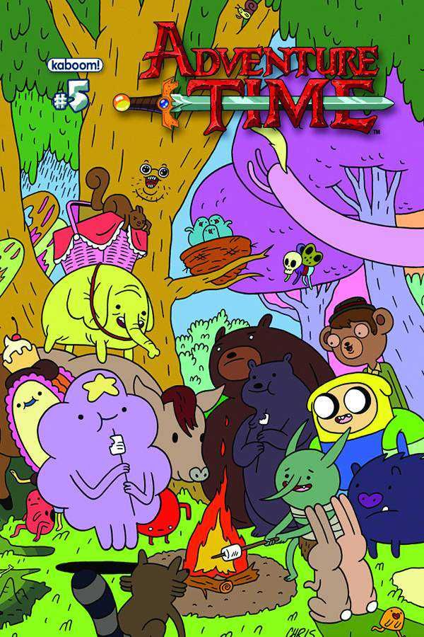 Adventure Time #5 (New Ptg Connecting Cvrs)