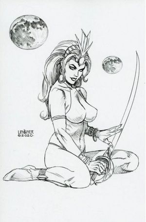 Dejah Thoris #8 (40 Copy Linsner B&w Virgin I)