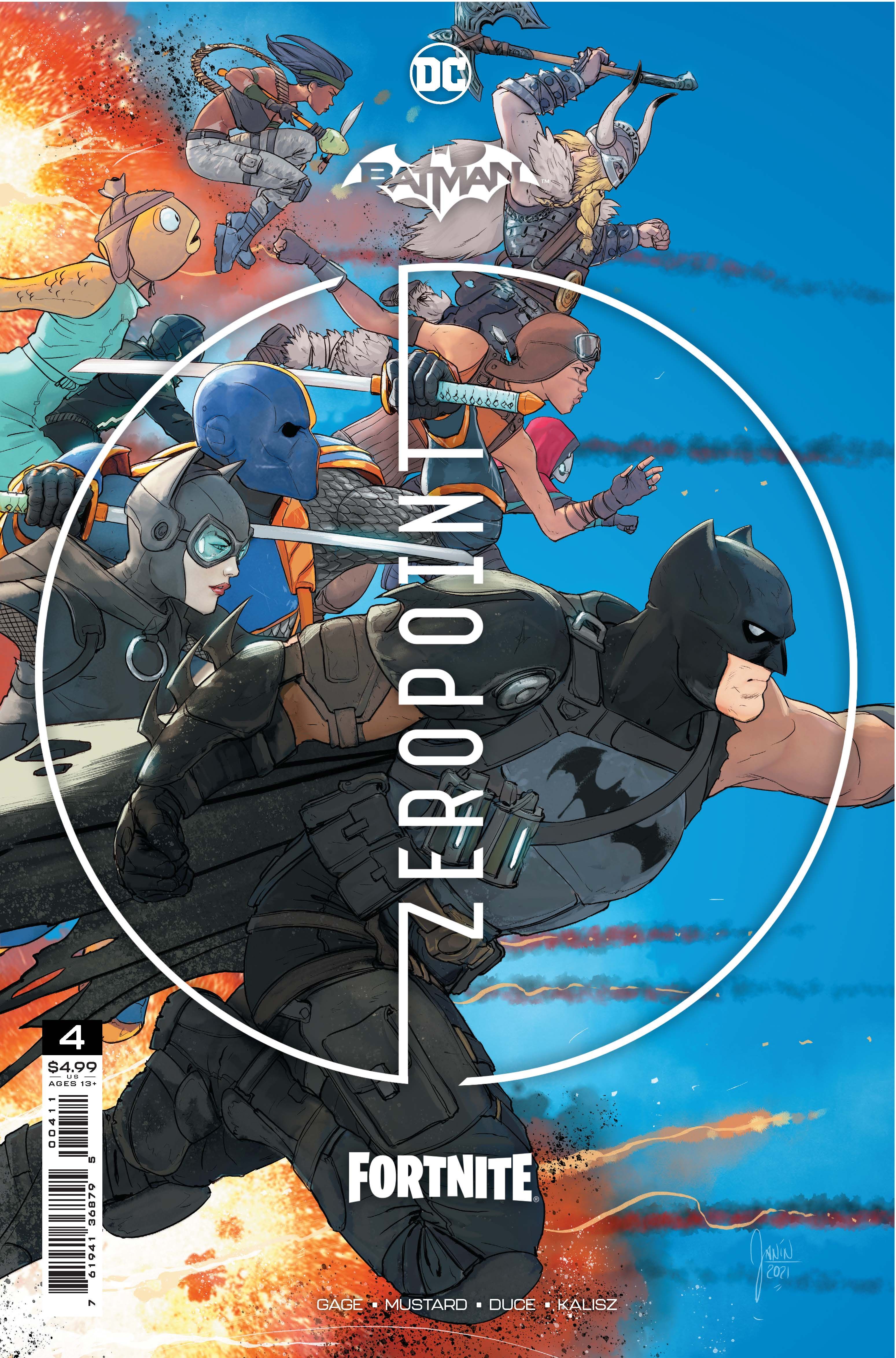 BATMAN FORTNITE ZERO POINT #1 9.4 NM 1ST PRINT COVER A DC COMICS SEALED w/ CODE