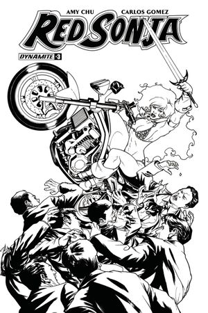 Red Sonja #3 (Cover G 20 Copy Mckone B&w Inc)