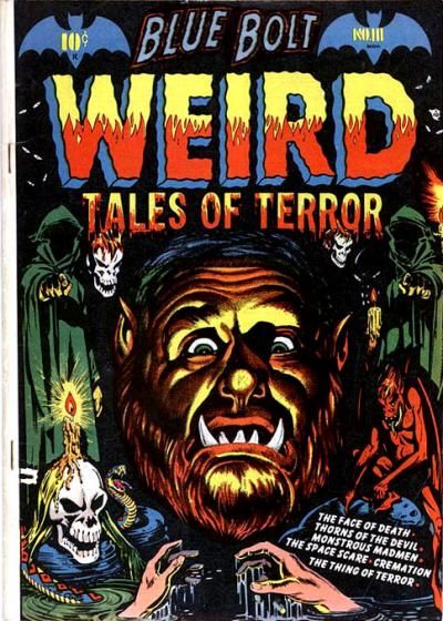 Blue Bolt Weird Tales of Terror #111 Comic