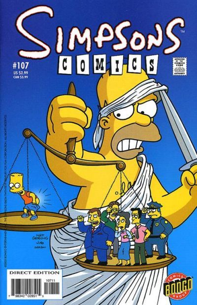 Simpsons Comics #107 Comic