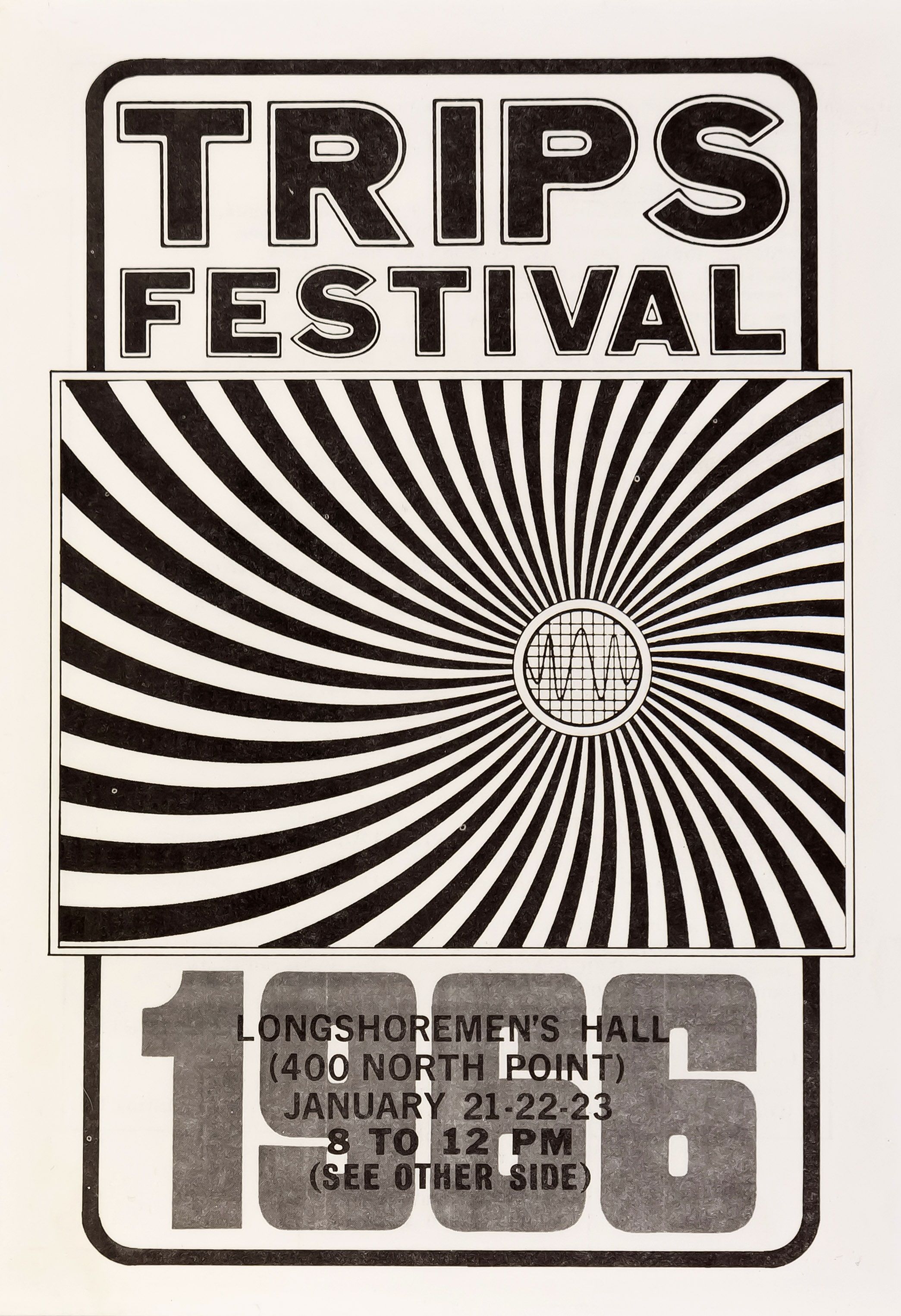 AOR-2.42-OHB-A Trips Festival 1966 Concert Poster