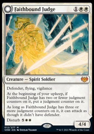 Faithbound Judge (Innistrad: Crimson Vow) Trading Card