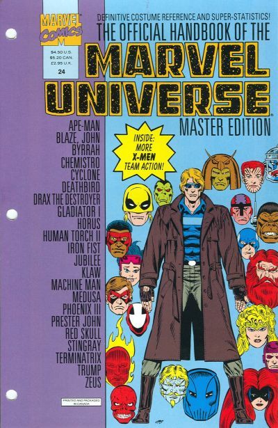 Official Handbook of the Marvel Universe Master Edition #24 Comic