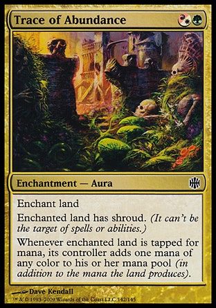 Trace of Abundance (Alara Reborn) Trading Card