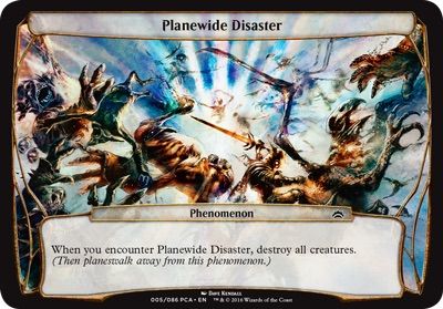 Planewide Disaster (Planechase Anthology) Trading Card