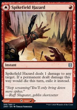 Spikefield Hazard (Zendikar Rising)