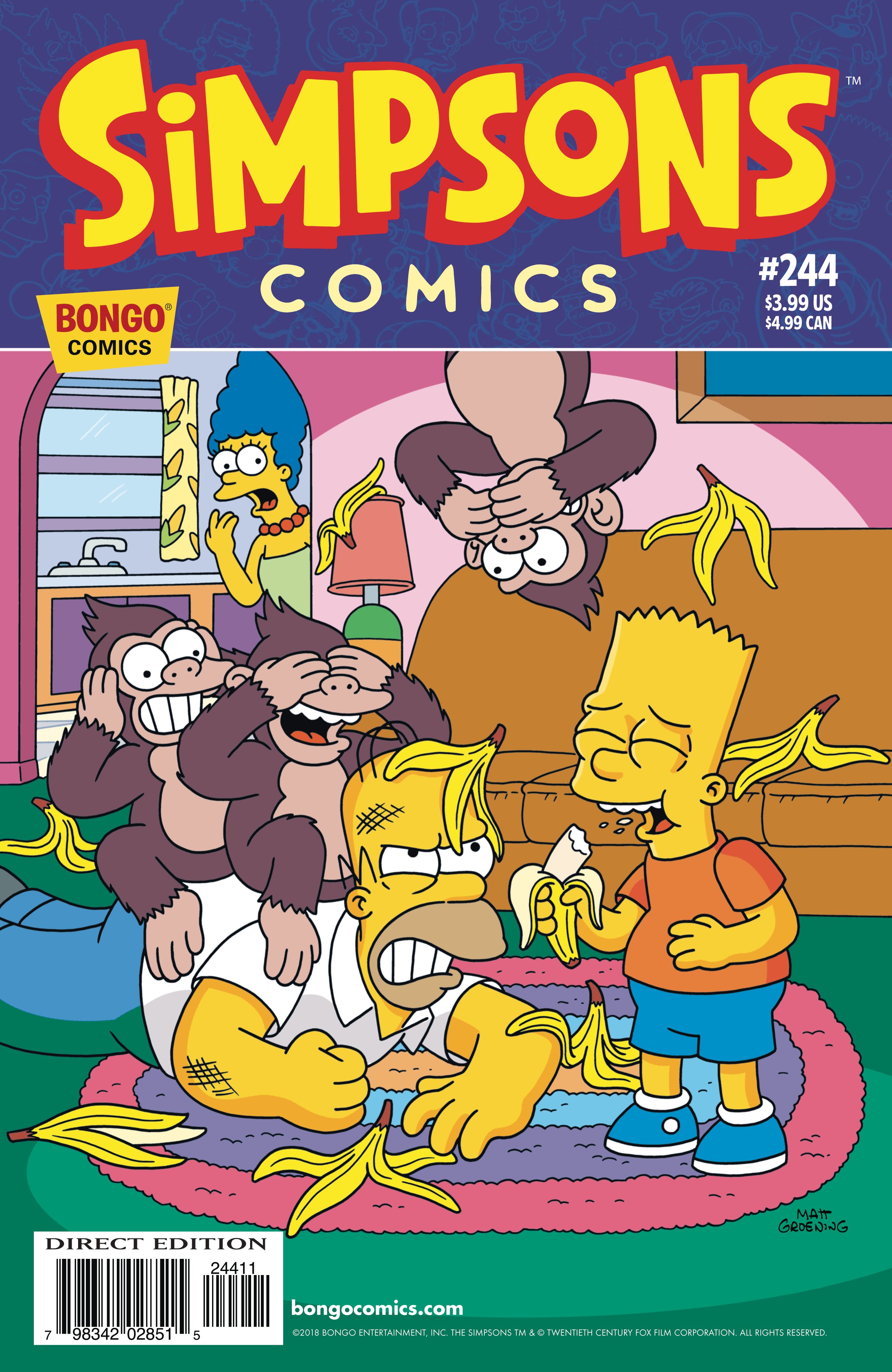 Simpsons Comics #244 Comic