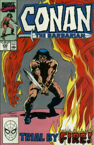 Conan the Barbarian #230 Comic