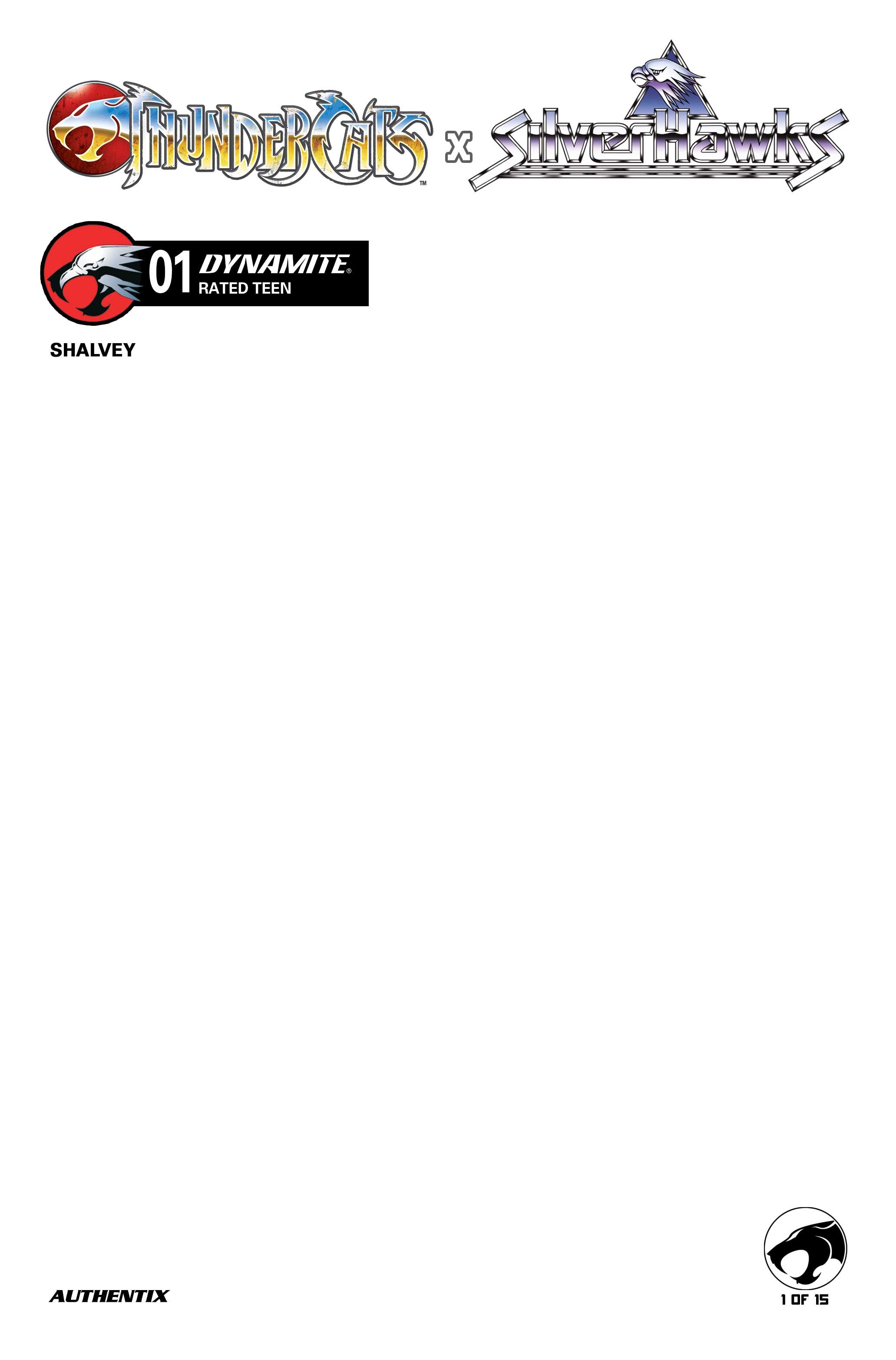 Thundercats X Silverhawks #1 (Cvr F Blank Authentix Variant) Comic