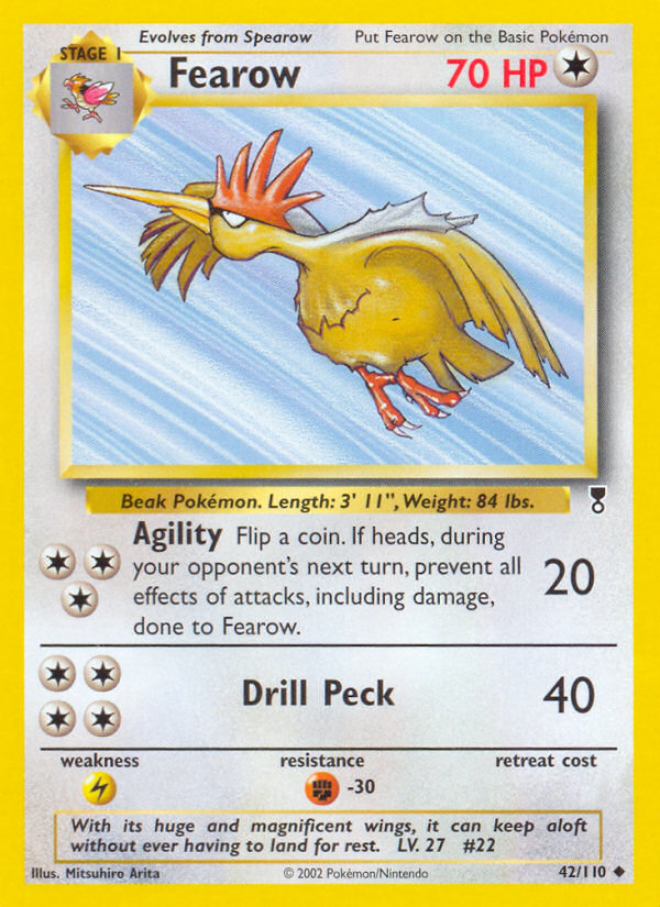 Fearow (42/110) - Legendary Collection Pokémon Card