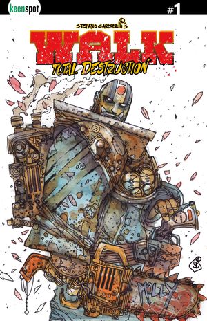 Walk Total Destruction #1 (Cvr C Stefano Cardoselli Holofoil Flip Variant)