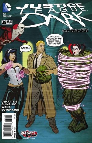 Justice League Dark #39 (Harley Quinn Variant Cover)