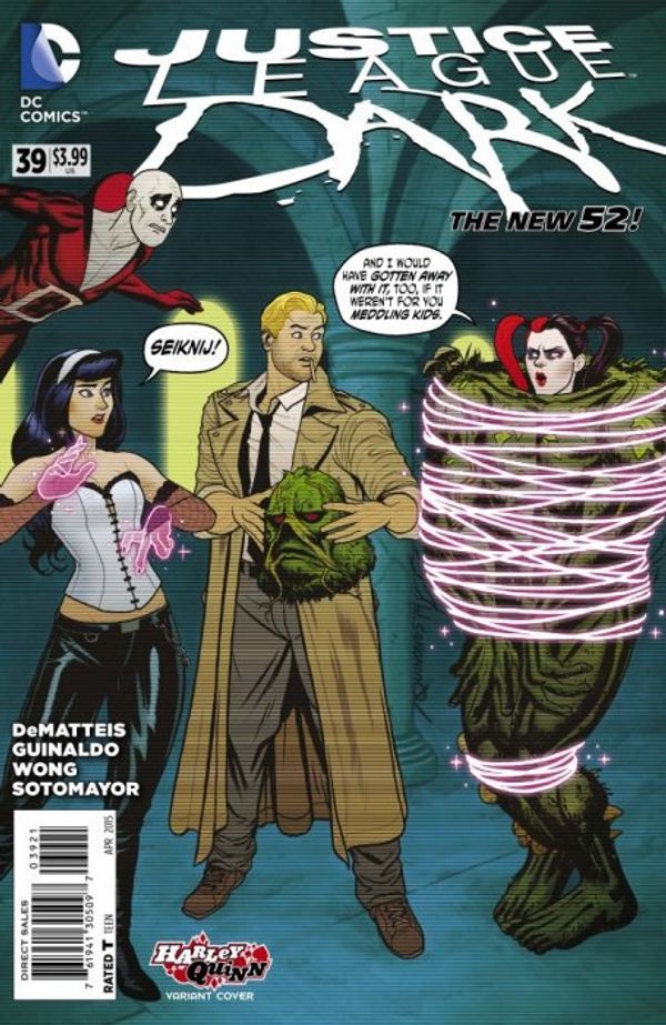 Justice League Dark #39 (Harley Quinn Variant Cover)