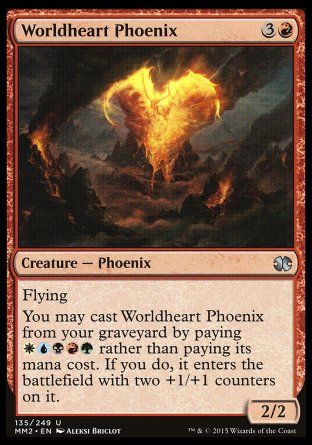 Worldheart Phoenix (Modern Masters 2015) Trading Card