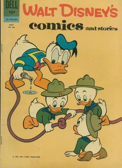 Walt Disney's Comics and Stories #260 Comic