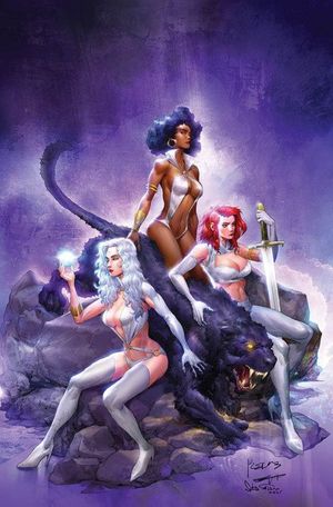 Sacred Six #9 (20 Copy Burmudez Virgin Cover)