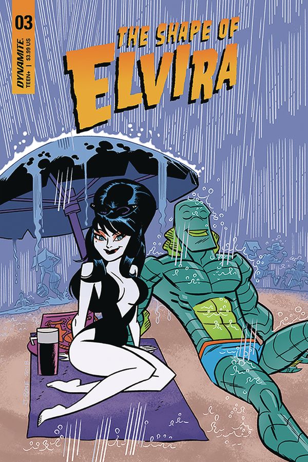 Elvira: The Shape of Elvira #3 (Cover B J Bone)