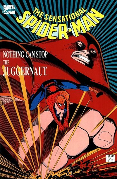 Sensational Spider-Man in Nothing Can Stop the Juggernaut, The Comic