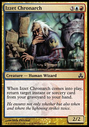 Izzet Chronarch (Guildpact) Trading Card