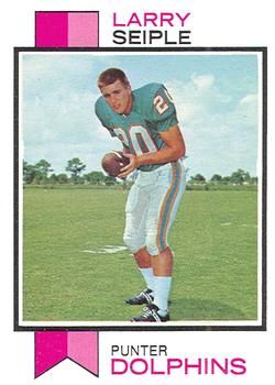 1973 Topps Football Card #440 Larry Little Miami Dolphins FR