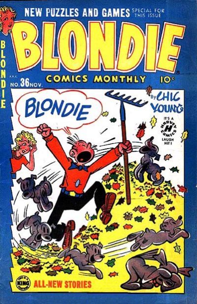 Blondie Comics Monthly #36 Comic