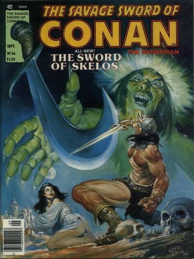 The Savage Sword of Conan #56 Comic