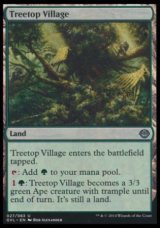 Treetop Village (Duel Decks : Anthology) Trading Card