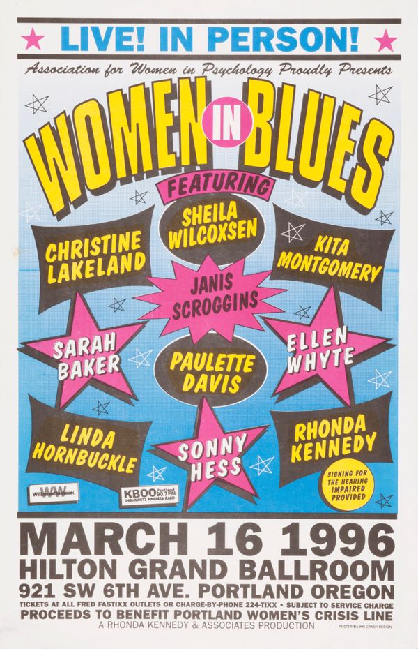 MXP-254.3 Women In Blues - Event 1996 Hilton Grand Ballroom  Mar 16