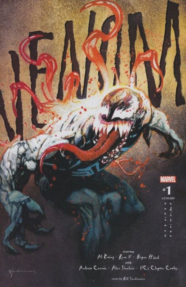 Venom #1 (Sienkiewicz Variant)