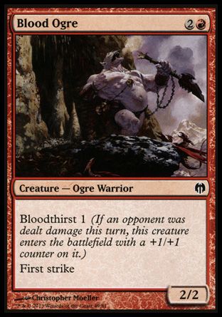 Blood Ogre (Heroes vs. Monsters) Trading Card