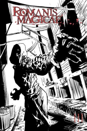Romanis Magicae #3 (Cvr B Paul Peart Smith Black White And Red Variant)