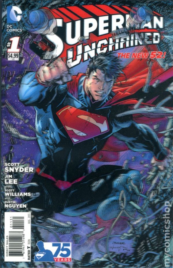 Superman Unchained #1 (3-D  Cover)