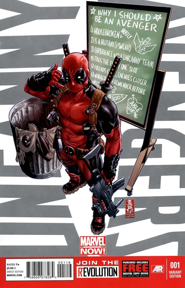Uncanny Avengers #1 (Deadpool Cover)