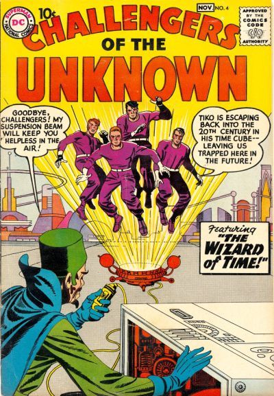 Challengers of the Unknown #4 Comic
