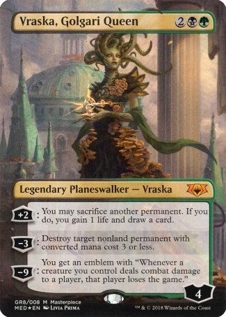 Vraska, Golgari Queen (Guilds of Ravnica - Mythic Edition) Trading Card